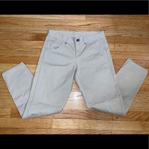 ATHLETA - CASUAL KHAKI - KALEIDOSCOPE PANTS 33